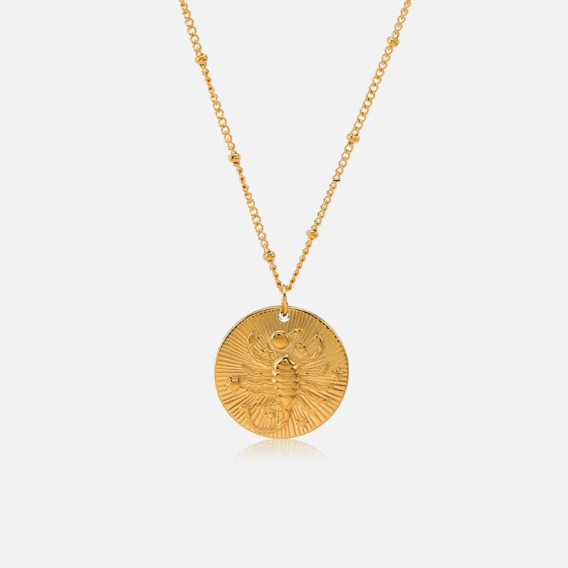 Κολιέ με μενταγιόν αστερισμού ζώδιο