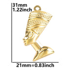 Κολιέ με Αιγυπτιακό μενταγιόν της Νεφερτίτης 