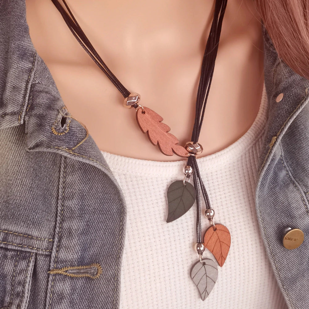 Collier avec Pendentif de Style Bohême