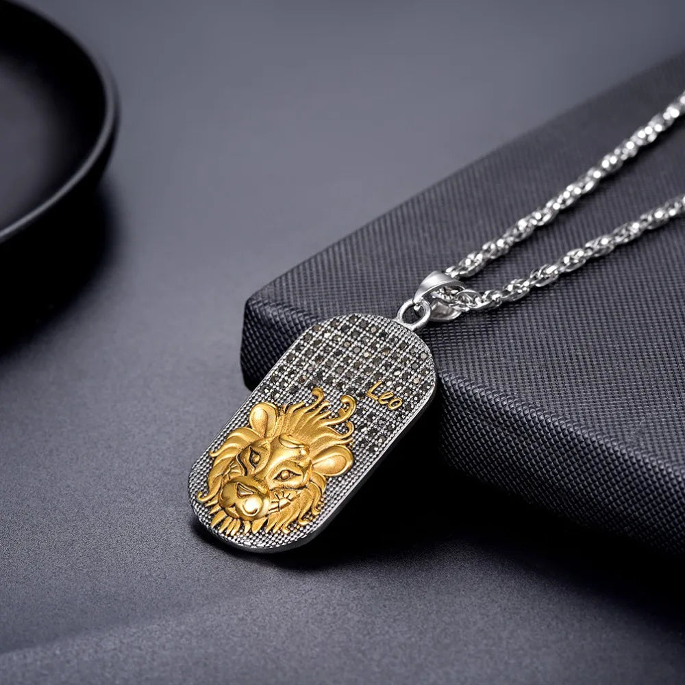 Κολιέ με μενταγιόν σε στυλ ζωδιακού σημείου αστρολογίας