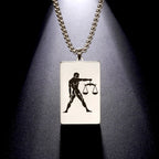 Κολιέ με Κρεμαστό Κομψό Ζώδιο Αστρολογικό