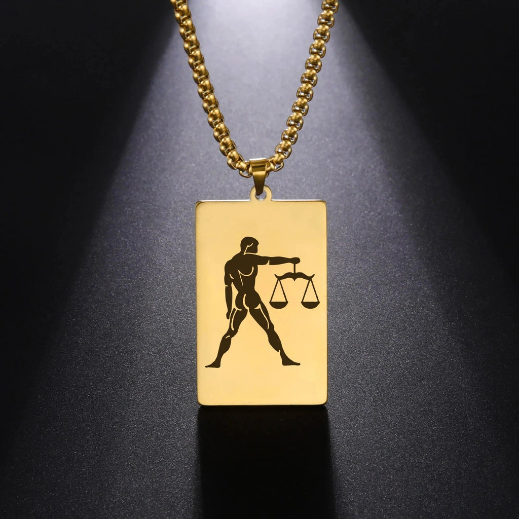 Κολιέ με Κρεμαστό Κομψό Ζώδιο Αστρολογικό