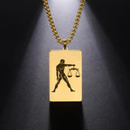 Κολιέ με Κρεμαστό Κομψό Ζώδιο Αστρολογικό