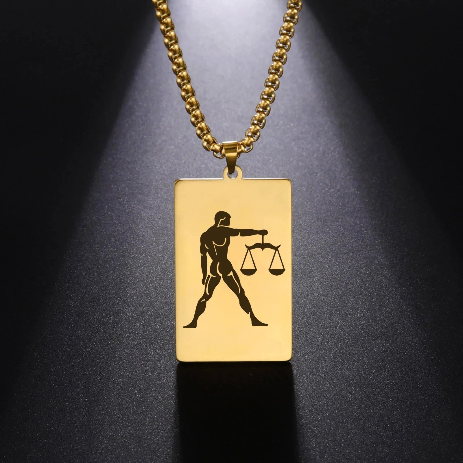 Κολιέ με Κρεμαστό Κομψό Ζώδιο Αστρολογικό