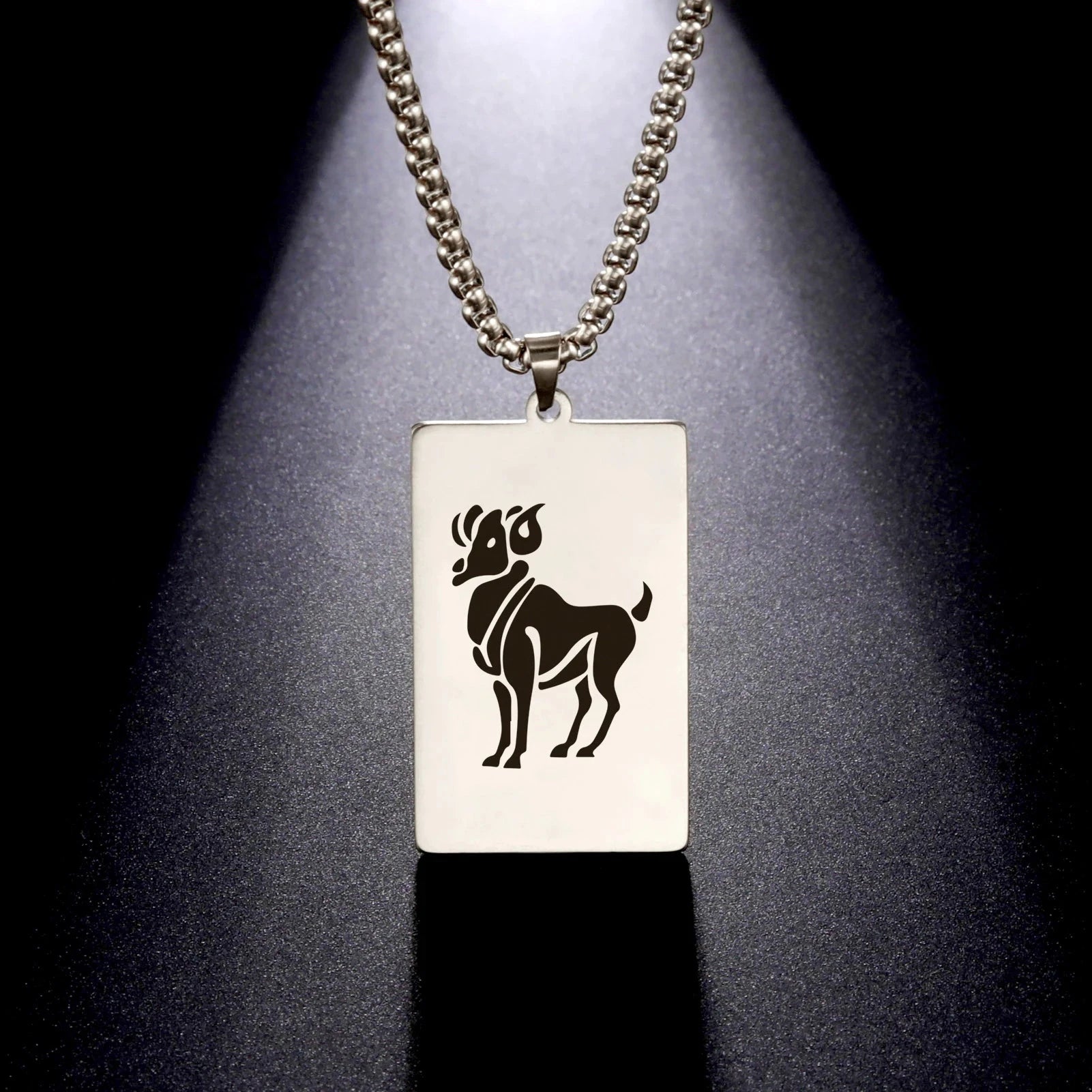 Κολιέ με Κρεμαστό Κομψό Ζώδιο Αστρολογικό