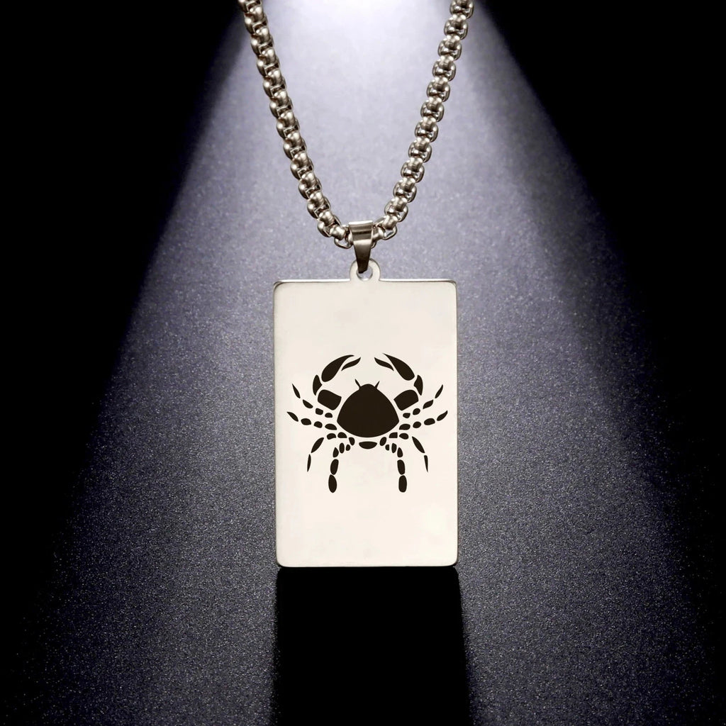 Κολιέ με Κρεμαστό Κομψό Ζώδιο Αστρολογικό