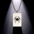 Κολιέ με Κρεμαστό Κομψό Ζώδιο Αστρολογικό