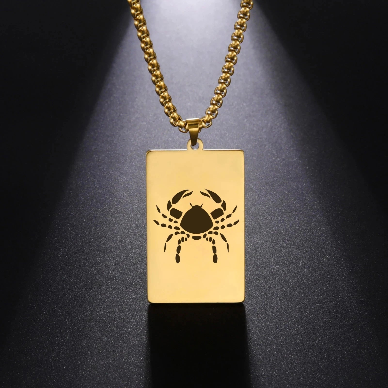 Κολιέ με Κρεμαστό Κομψό Ζώδιο Αστρολογικό