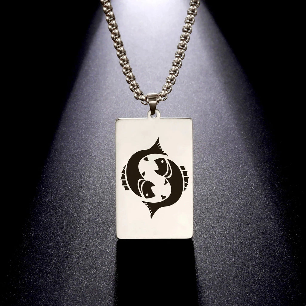 Κολιέ με Κρεμαστό Κομψό Ζώδιο Αστρολογικό