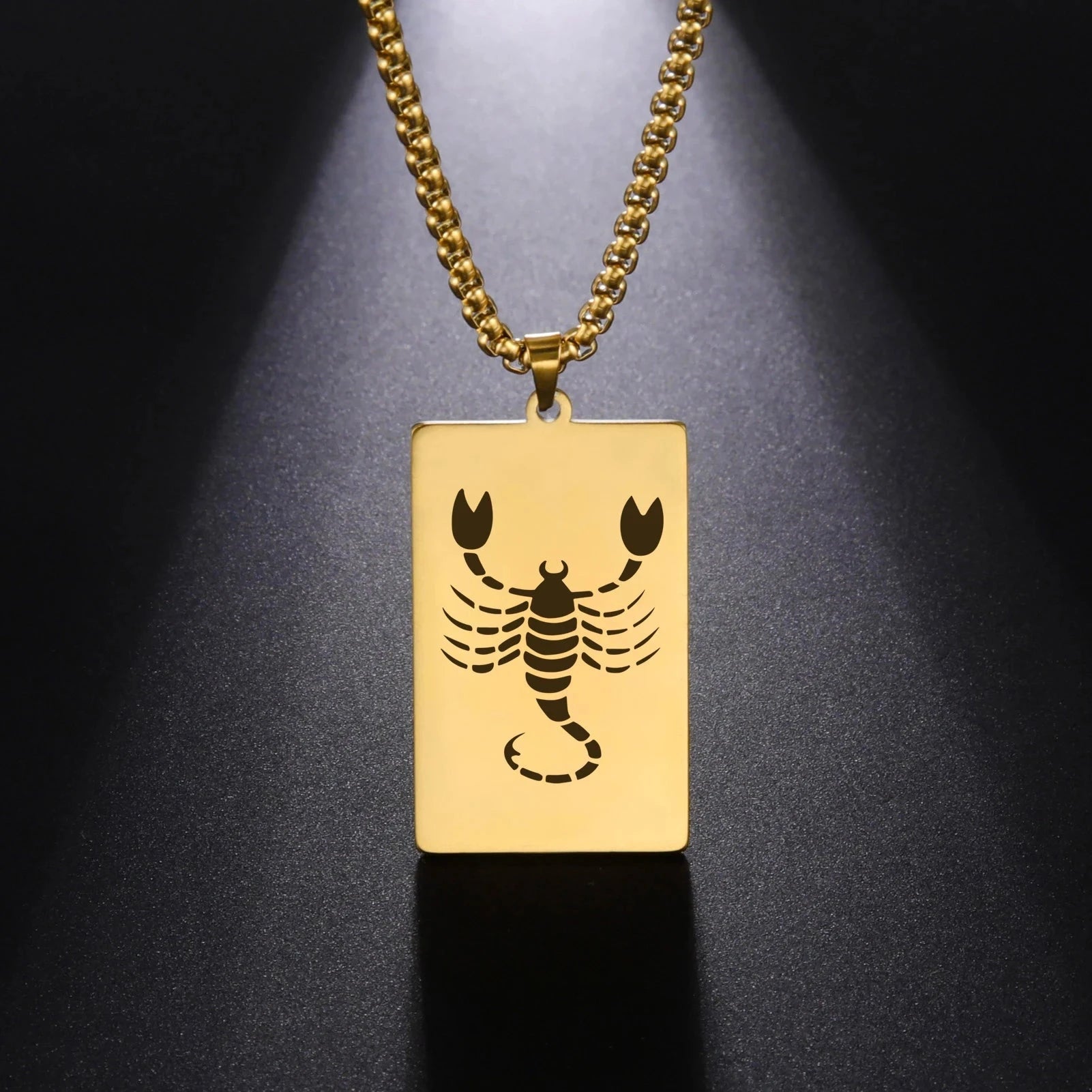 Κολιέ με Κρεμαστό Κομψό Ζώδιο Αστρολογικό