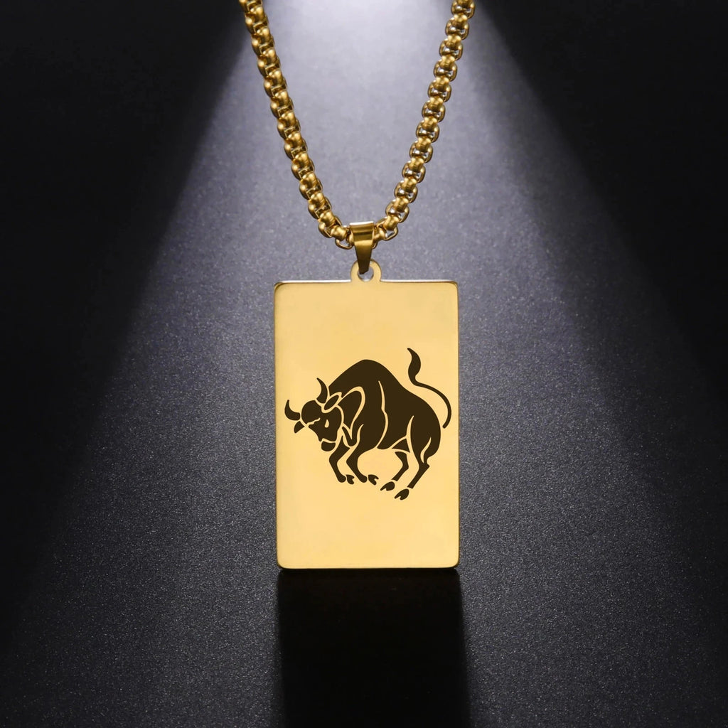 Κολιέ με Κρεμαστό Κομψό Ζώδιο Αστρολογικό