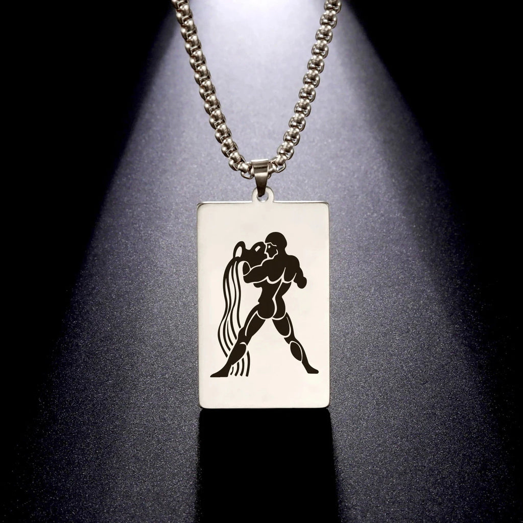 Κολιέ με Κρεμαστό Κομψό Ζώδιο Αστρολογικό