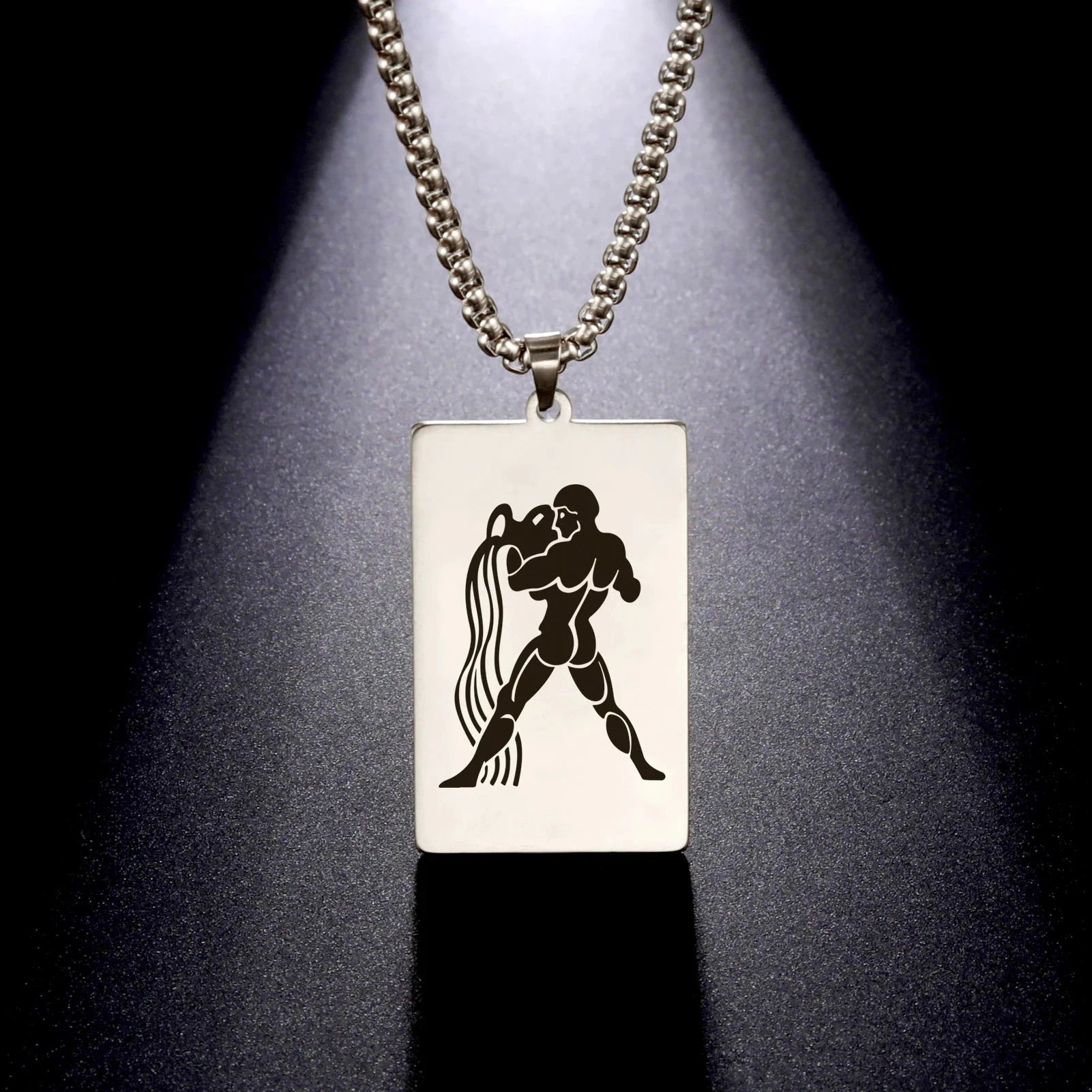 Κολιέ με Κρεμαστό Κομψό Ζώδιο Αστρολογικό