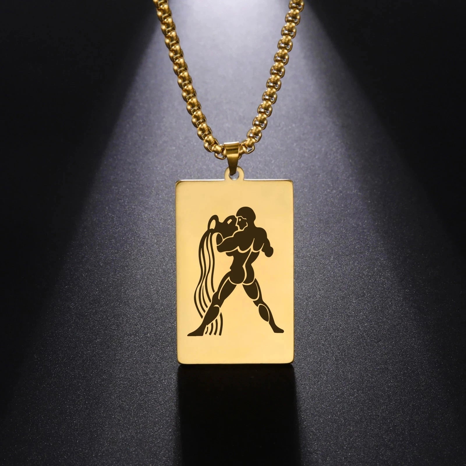 Κολιέ με Κρεμαστό Κομψό Ζώδιο Αστρολογικό