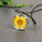 Κολιέ με κρεμαστό από φυσητό γυαλί Δέντρο της Ζωής