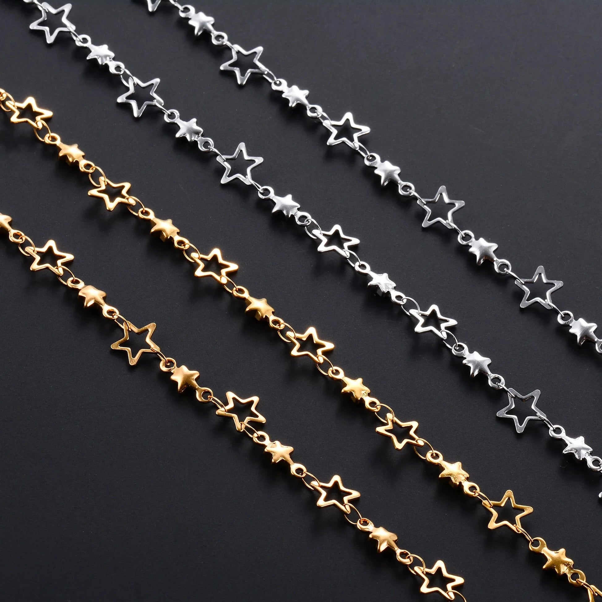 Κολιέ με μενταγιόν αστέρι αστρολογίας για άντρες ή γυναίκες χρυσό