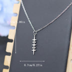 Κολιέ με μενταγιόν αστέρι για άντρες ασημί