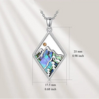 Κολιέ με Γεωμετρικό Κρεμαστό Βουνό