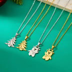 Κολιέ με χειμερινό μενταγιόν