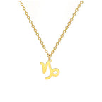 Κολιέ με Χρυσό Μενταγιόν Ζώδιο