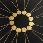 Κολιέ με μενταγιόν ζώδιο του ζωδιακού ανδρικό ή γυναικείο