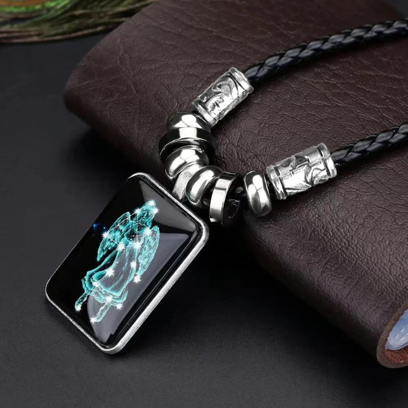 Κολιέ με μενταγιόν ζώδιο για άντρες