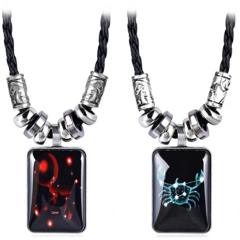 Κολιέ με μενταγιόν ζώδιο για άντρες