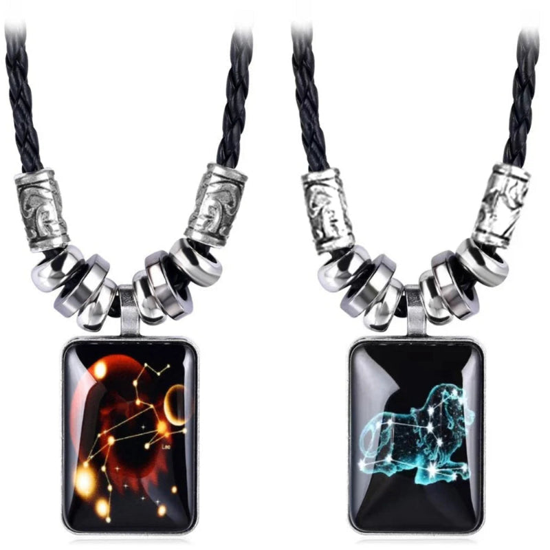 Κολιέ με μενταγιόν ζώδιο για άντρες