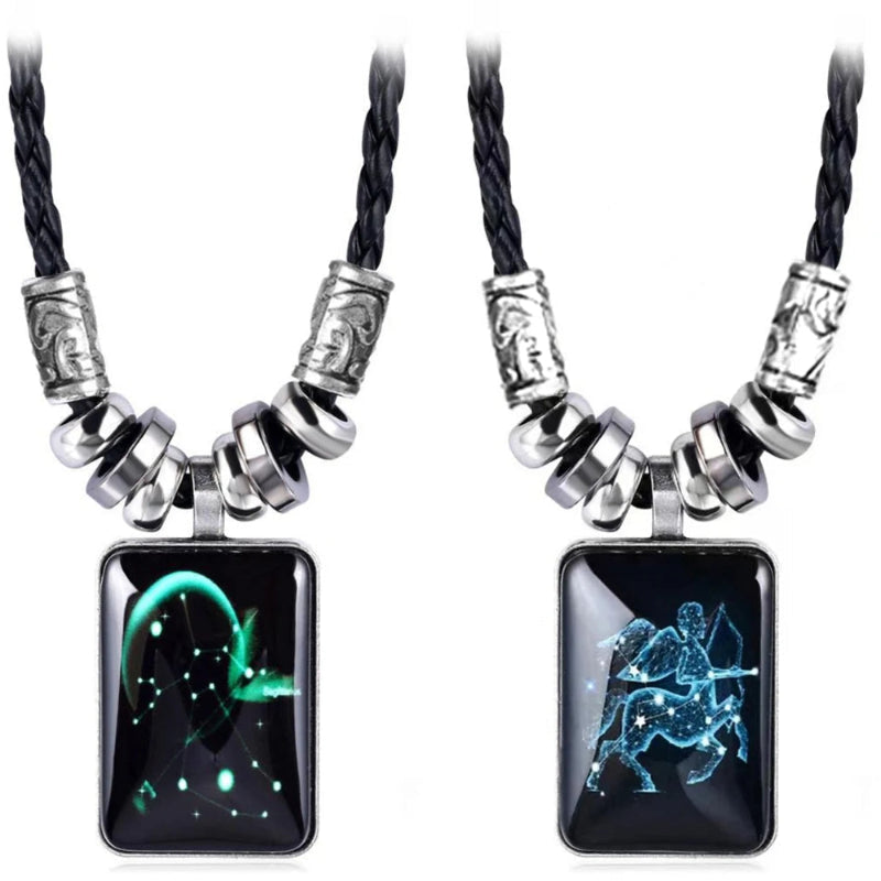 Κολιέ με μενταγιόν ζώδιο για άντρες