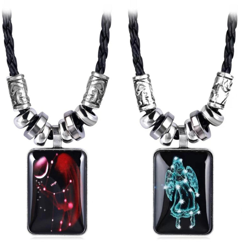 Κολιέ με μενταγιόν ζώδιο για άντρες