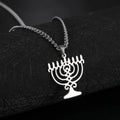 Κολιέ με συμβολικό μεντόνι Menorah