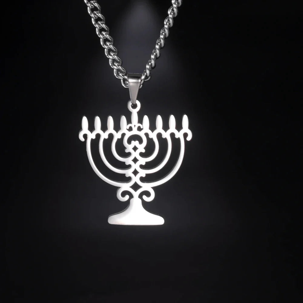 Κολιέ με συμβολικό μεντόνι Menorah
