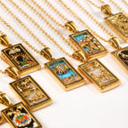 Κολιέ με μενταγιόν Ταρώ 