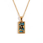 Κολιέ με μενταγιόν Ταρώ 