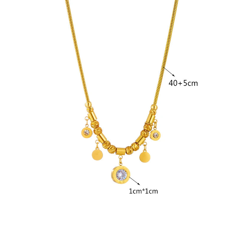 Κολιέ με Μενταγιόν από Ζιρκόν