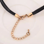 Κολιέ με Μενταγιόν Φτερά 