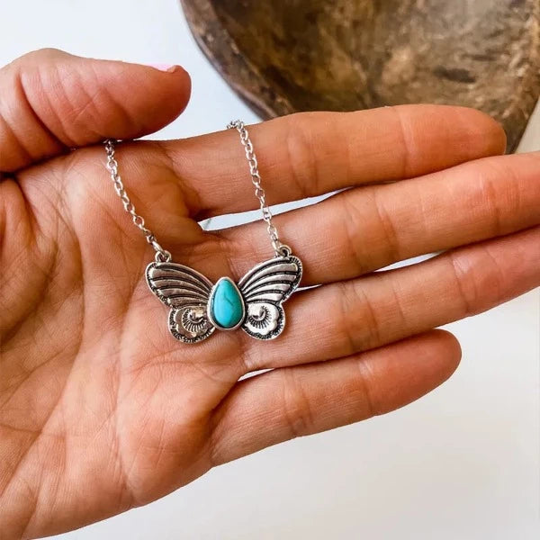 Κολιέ Εθνοτικό Πεταλούδα