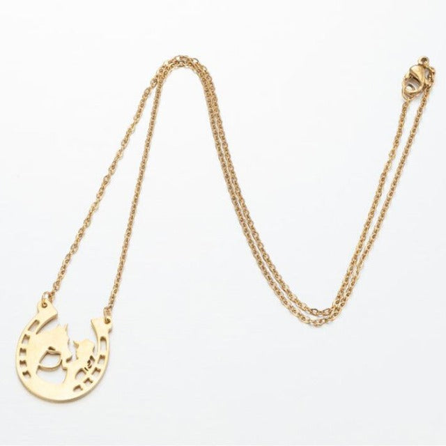 Κολιέ Σιδερένιο Μενταγιόν Πεταλούδα Πέταλο Φέρνει Τύχη Ασήμι