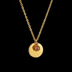 Κολιέ με μενταγιόν και λίθο γέννησης