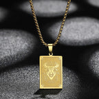 Κολιέ με μενταγιόν και ζώδιο