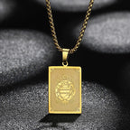 Κολιέ με μενταγιόν και ζώδιο