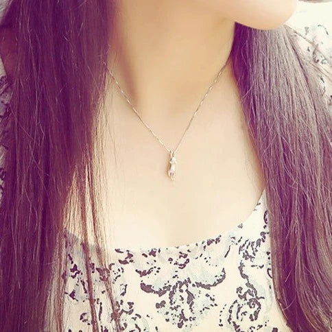 Κολιέ με μενταγιόν γάτα