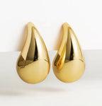 Κολιέ Μεγάλο Σταγόνα Νερού χρυσό