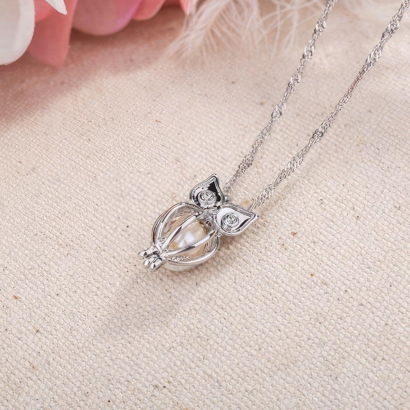 Κολιέ μενταγιόν κουκουβάγια 