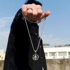 Κρεμαστό Κολιέ Ανδρικό Περιστρεφόμενο Αντι-Στρες