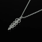 Κολιέ με μενταγιόν και πέτρες 7 Τσάκρα για γυναίκες