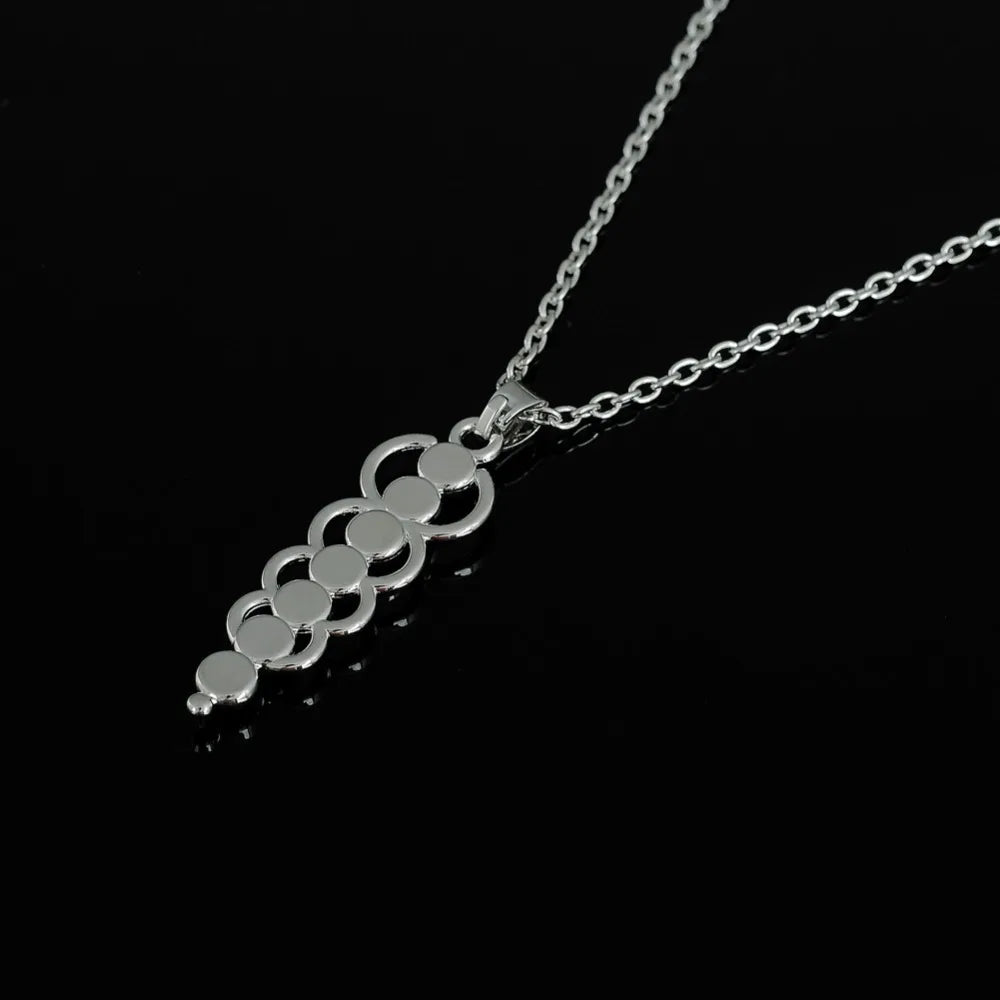 Κολιέ με μενταγιόν και πέτρες 7 Τσάκρα για γυναίκες