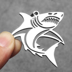 Κολιέ με μενταγιόν καρχαρία για άντρες