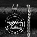 Κολιέ με μενταγιόν Σήμα Δαίμονα έλιγκος