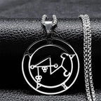 Κολιέ με μενταγιόν Σήμα Δαίμονα μάραξ